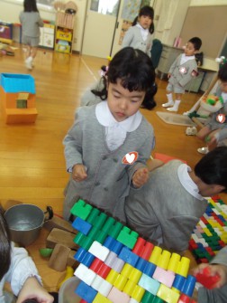 初の登園日③