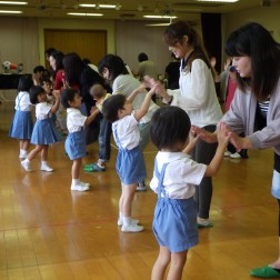 親子ダンスの練習③