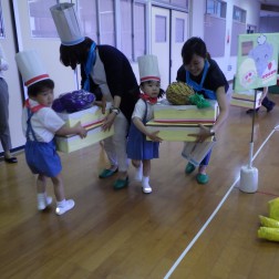 障害物競走の練習②