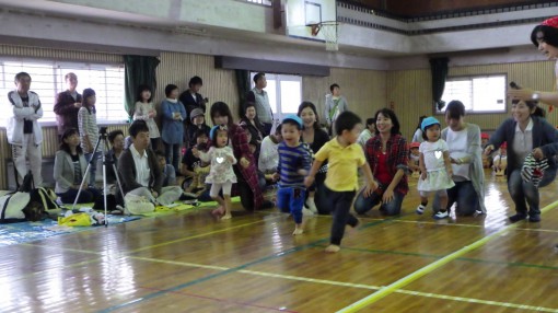 運動会　かけっこ①