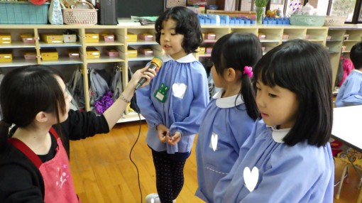 セリフの録音「げんまんげんまん」