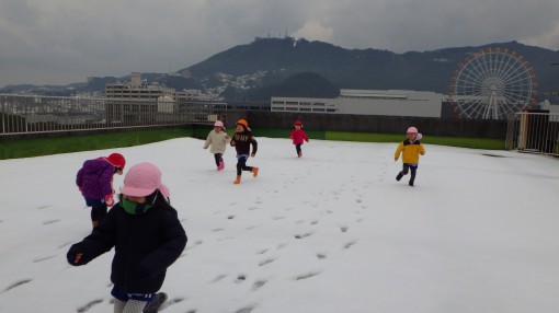 雪あそび①