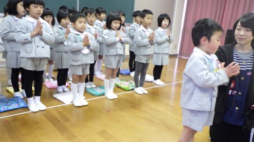 ３学期の始業式